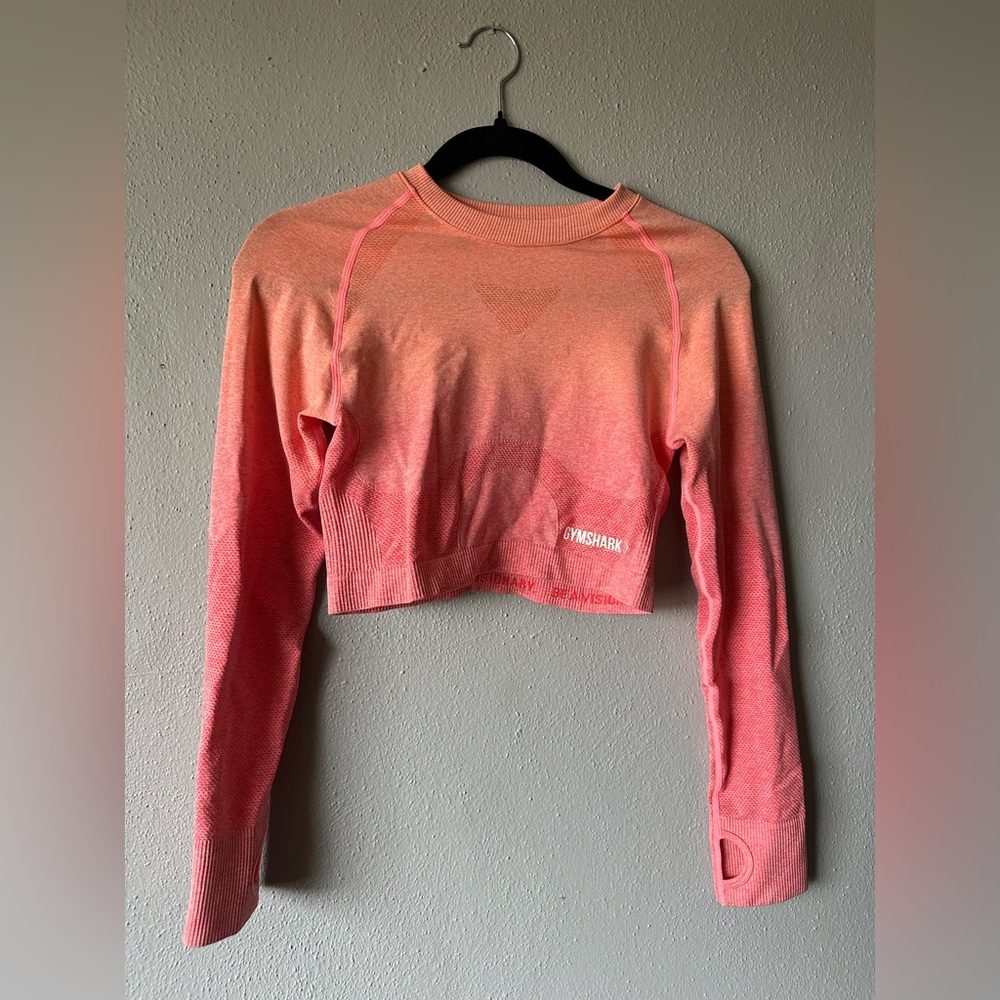 Cropped Long sleeve Gymshark Top